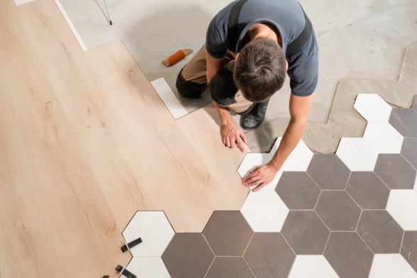 Flooring installation services in Saint Louis